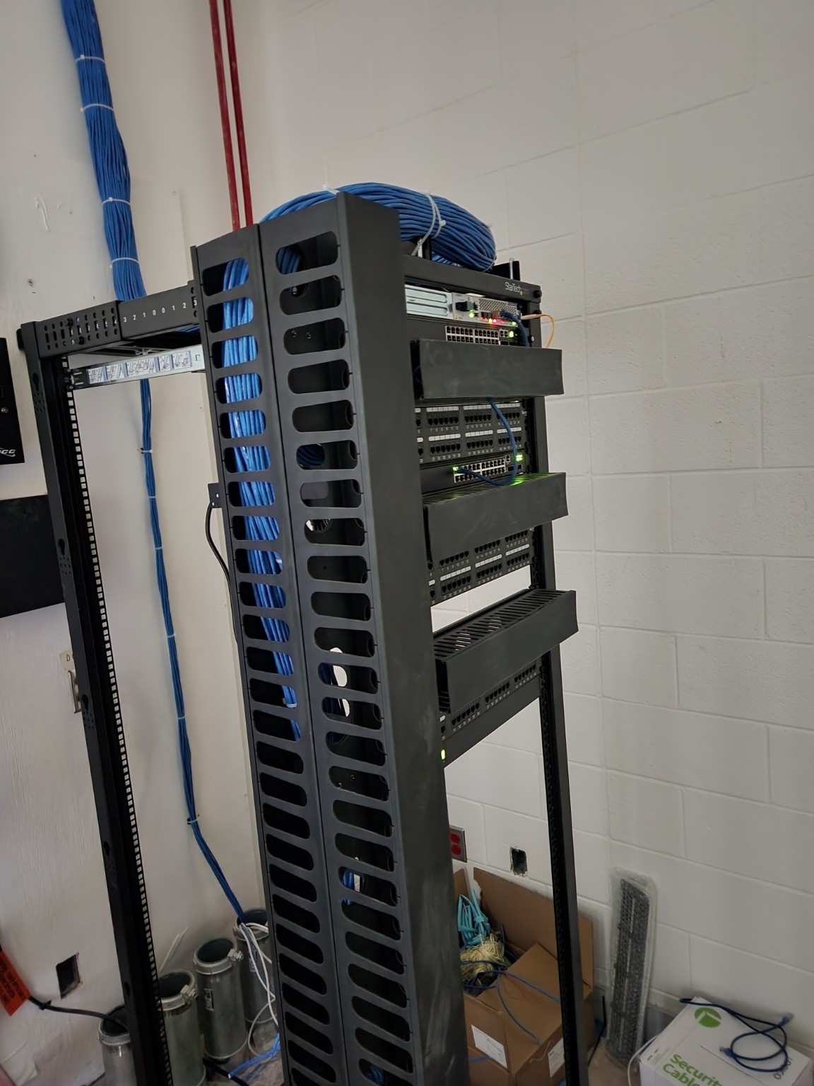 Structured Cabling & Network Rack