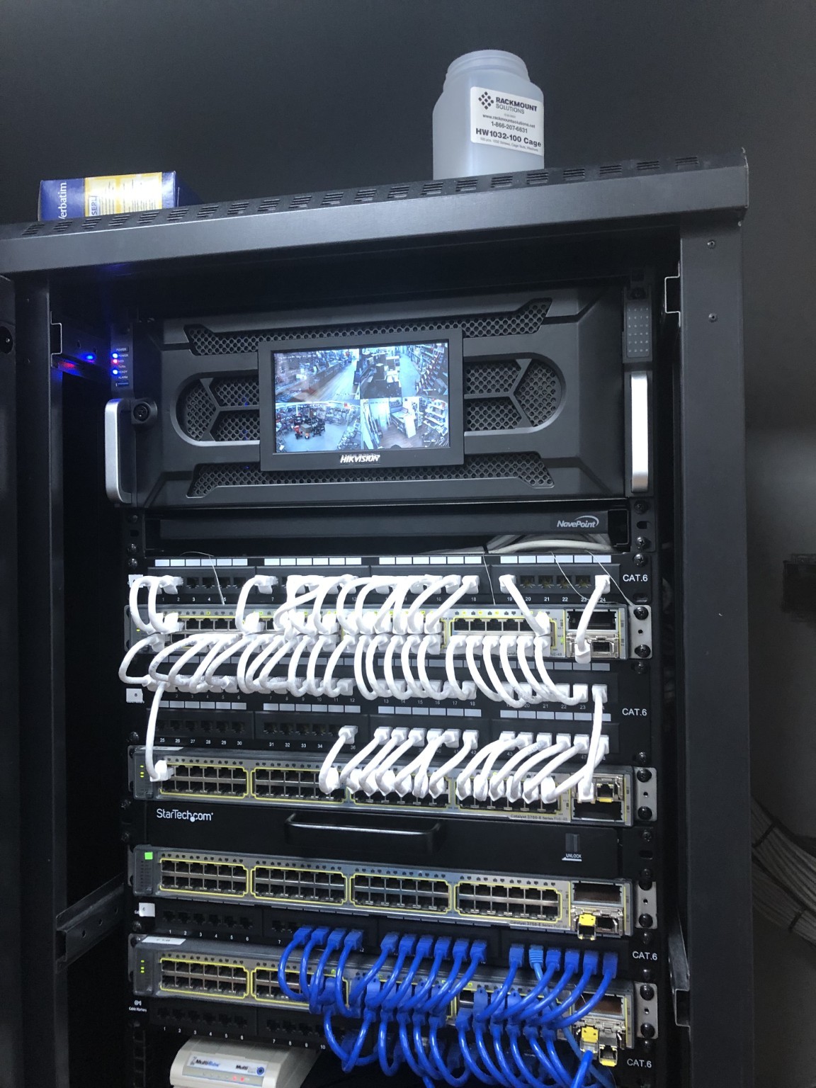 Security & Network Rack Integration